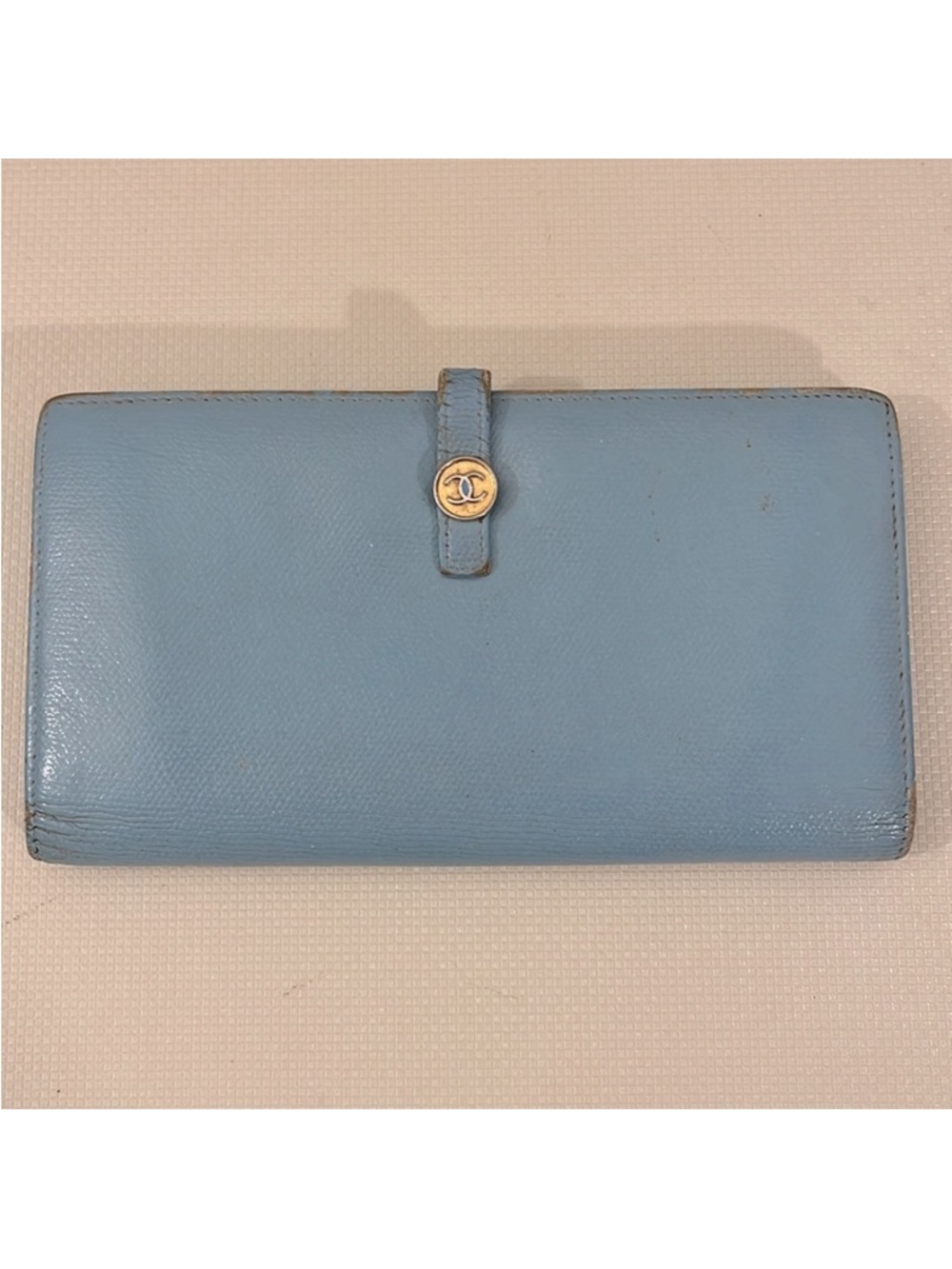 Vintage Chanel Lambskin Long Wallet